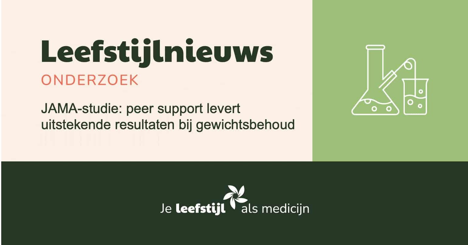 peer support levert uitstekende resultaten bij gewichtsbehoud