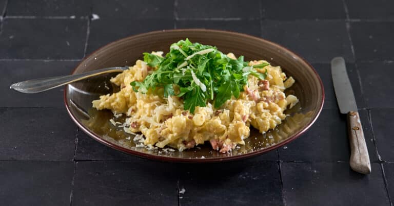 Bloemkool carbonara